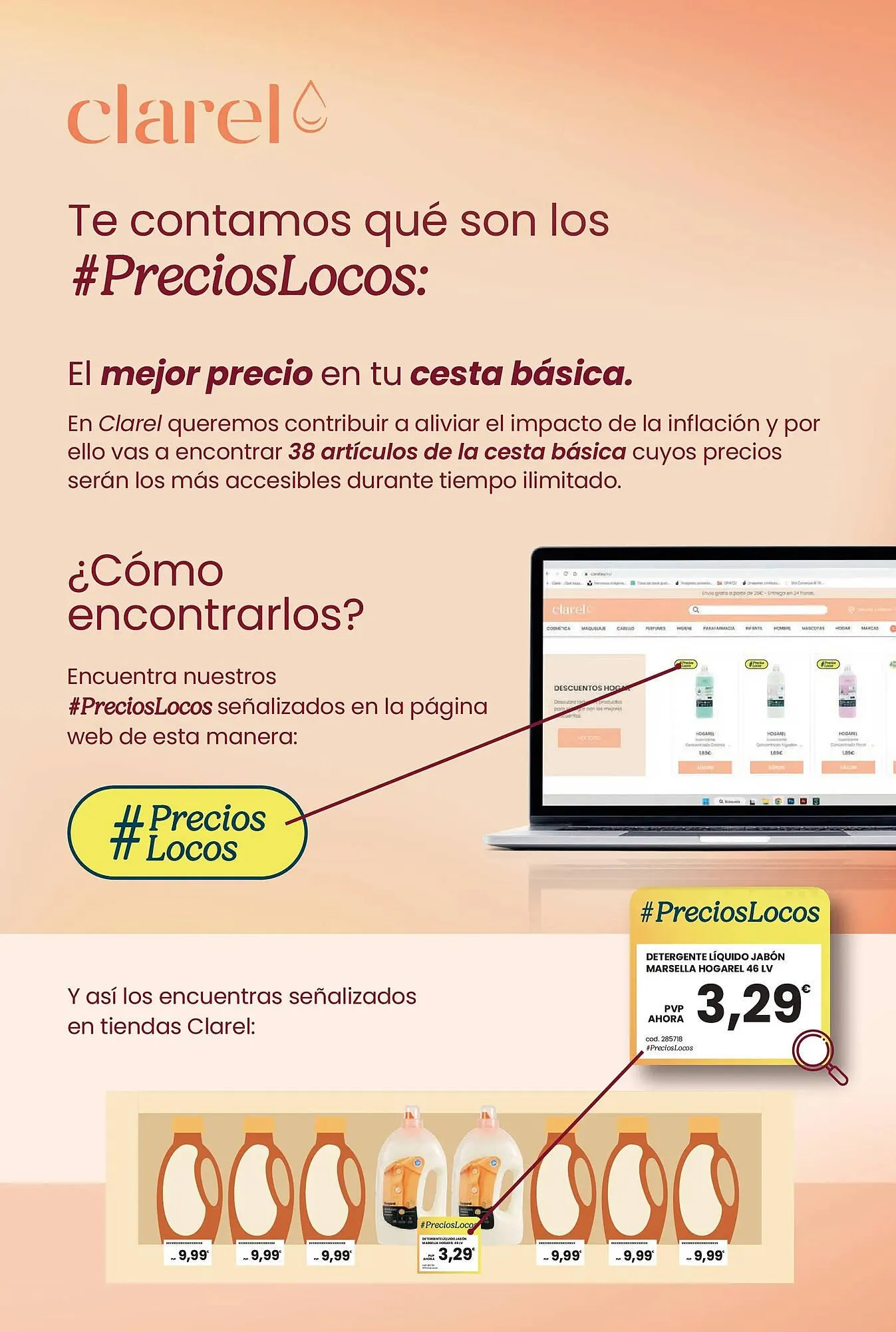 Catálogo de Folleto Clarel 13 de enero al 27 de enero 2026 - Página 9