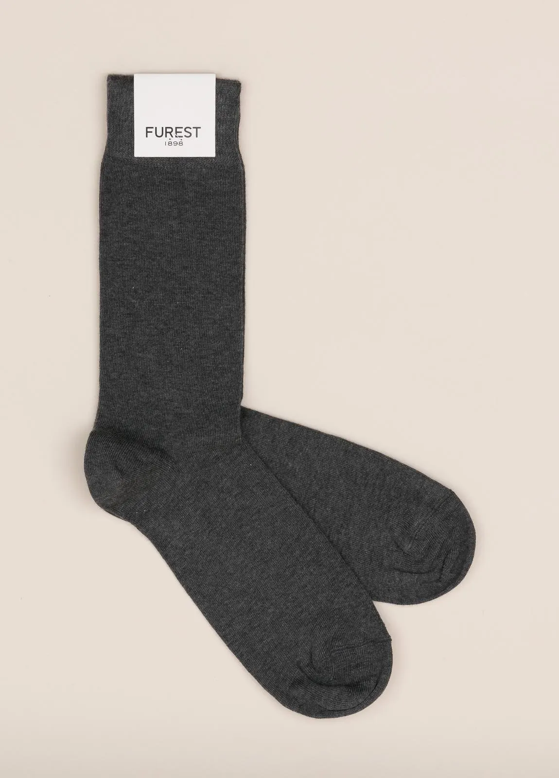 Calcetín FUREST COLECCIÓN corto liso gris
