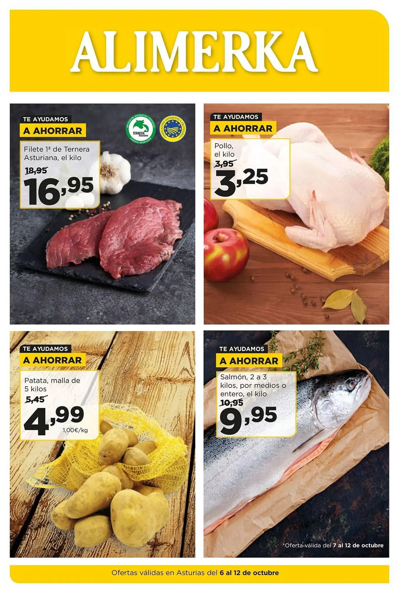 Catálogo de Folleto Alimerka 6 de octubre al 12 de octubre 2025 - Página 1