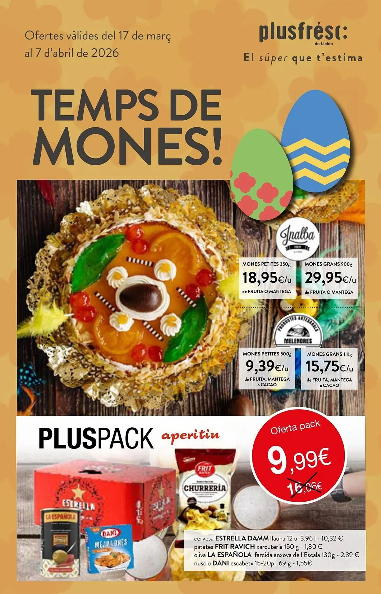 Catálogo de Folleto Plusfresc 17 de marzo al 7 de abril 2026 - Página 1