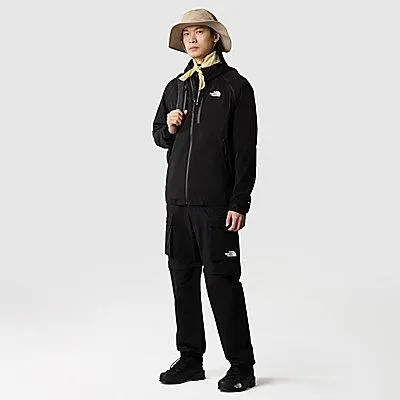 Chaqueta con mangas desmontables con cremallera para hombre