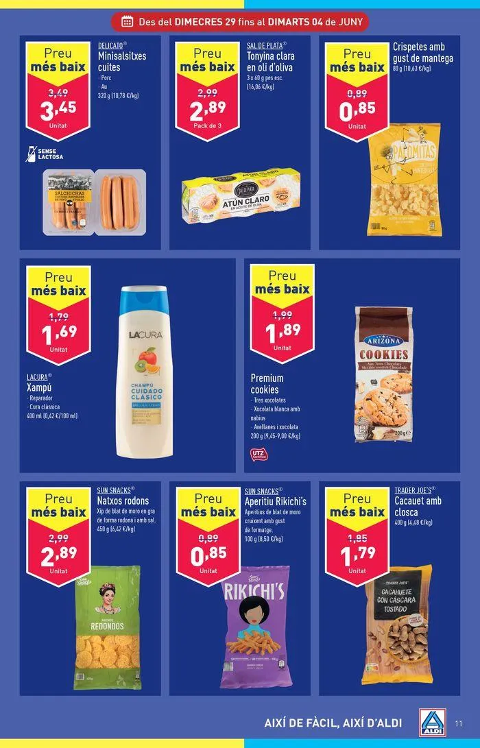 Catálogo de ¡Así de fácil, así de Aldi! 29 de mayo al 4 de junio 2024 - Página 11