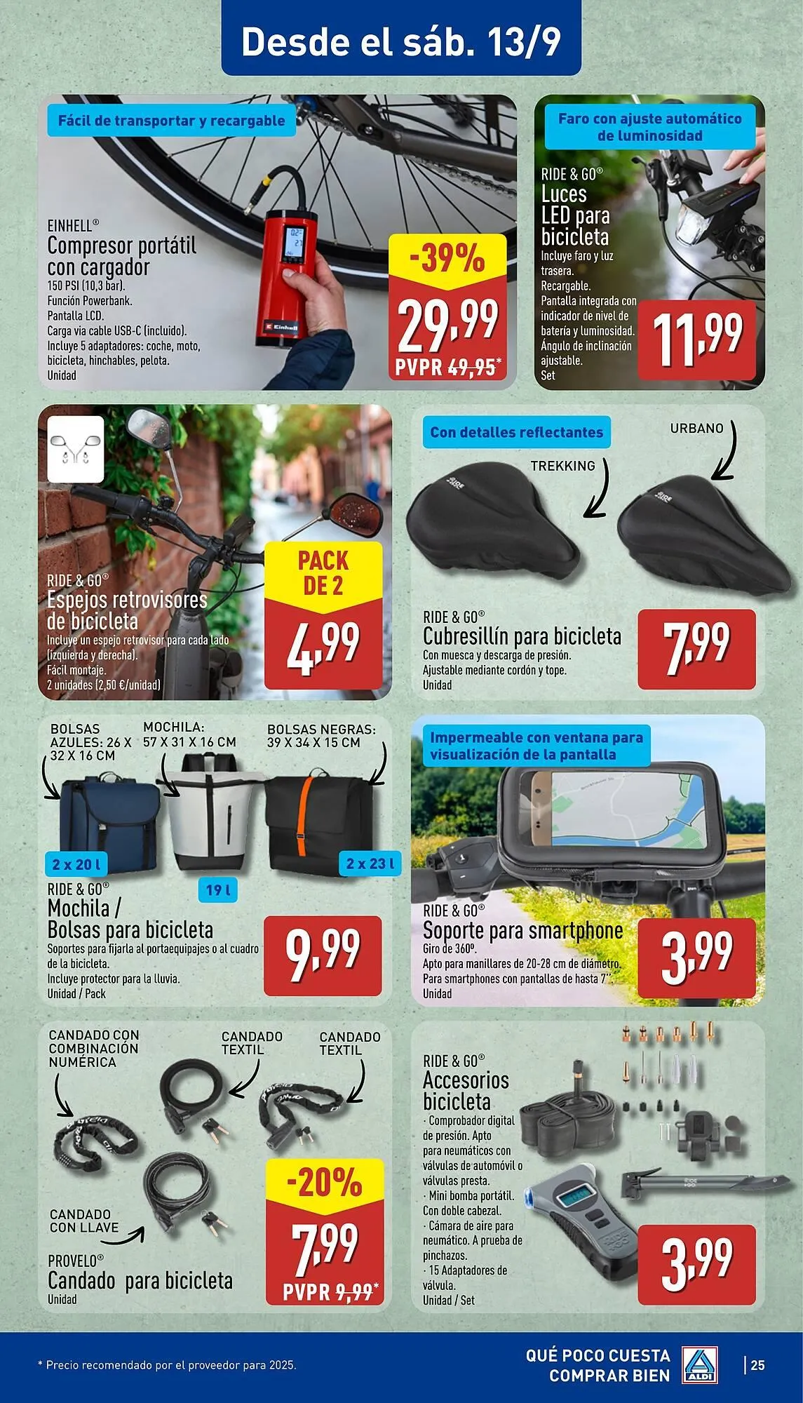 Catálogo de Folleto ALDI 8 de septiembre al 14 de septiembre 2025 - Página 25