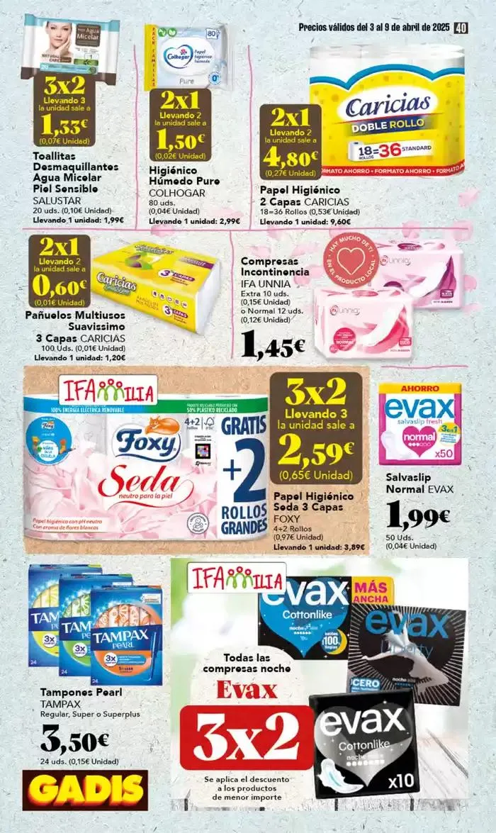 Catálogo de Precios válidos del 3 al 9 de abril 3 de abril al 9 de abril 2025 - Página 40