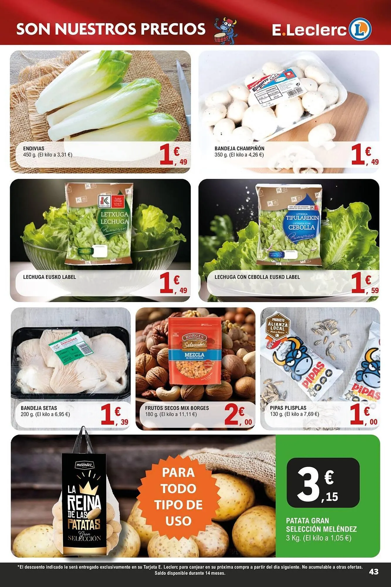 Catálogo de Folleto E.Leclerc 18 de junio al 12 de julio 2025 - Página 43