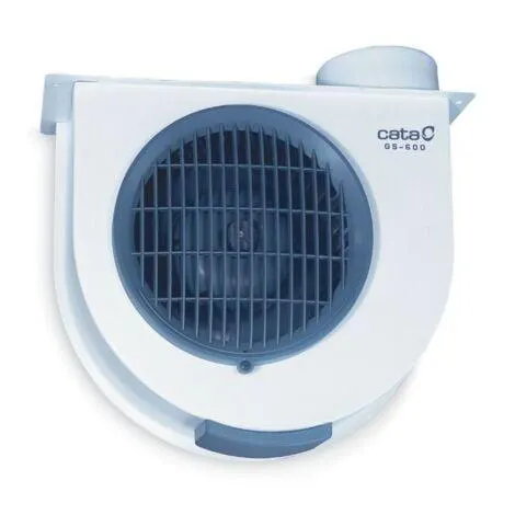 Extractor Pared 11cm 480 m³/h CATA GS-600 50dB Azul, Blanco