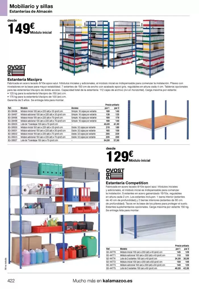 Catálogo de Staples Kalamazoo Catálogo General 9 de enero al 30 de septiembre 2025 - Página 422