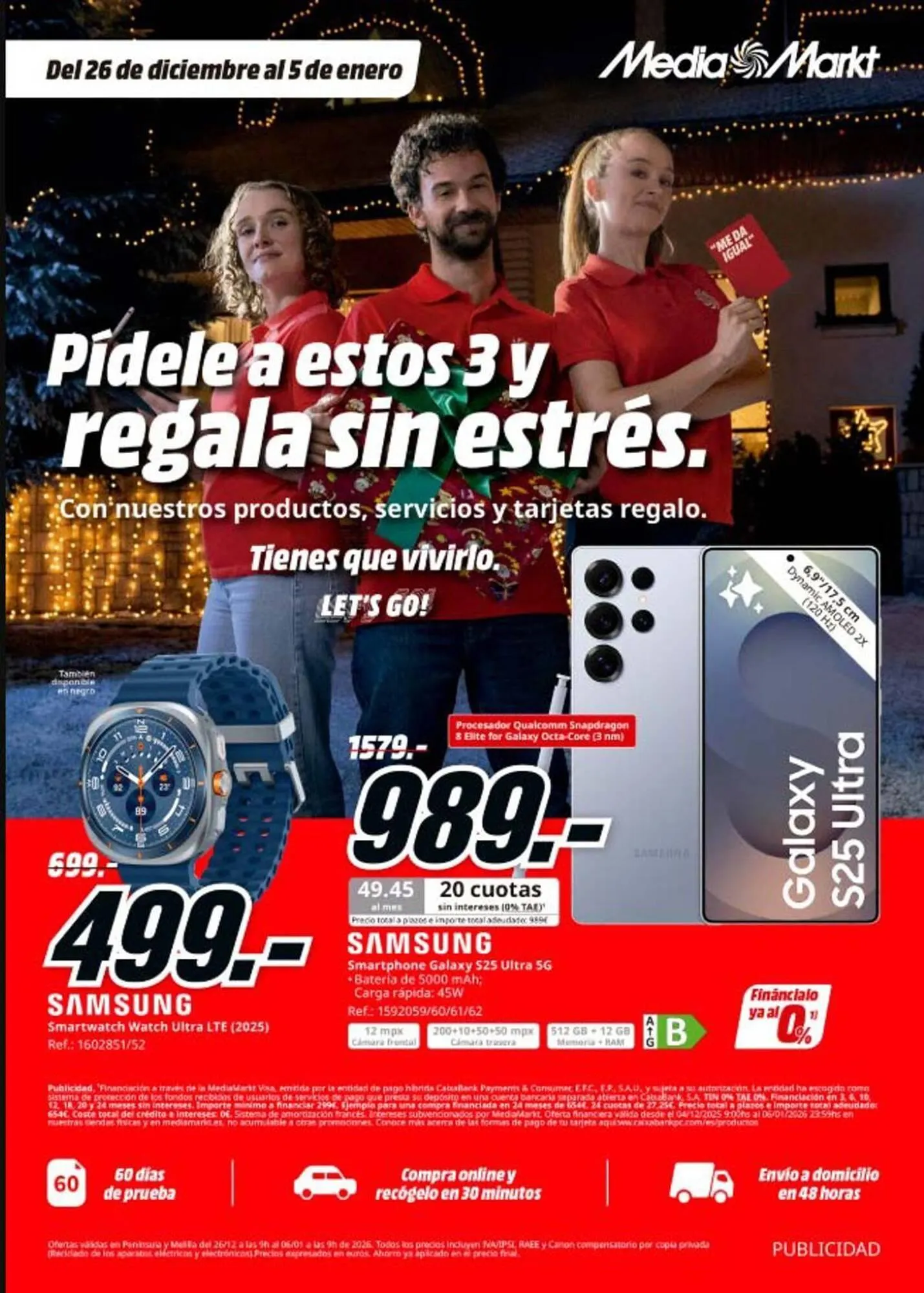 Catálogo de Folleto MediaMarkt 26 de diciembre al 5 de enero 2026 - Página 1