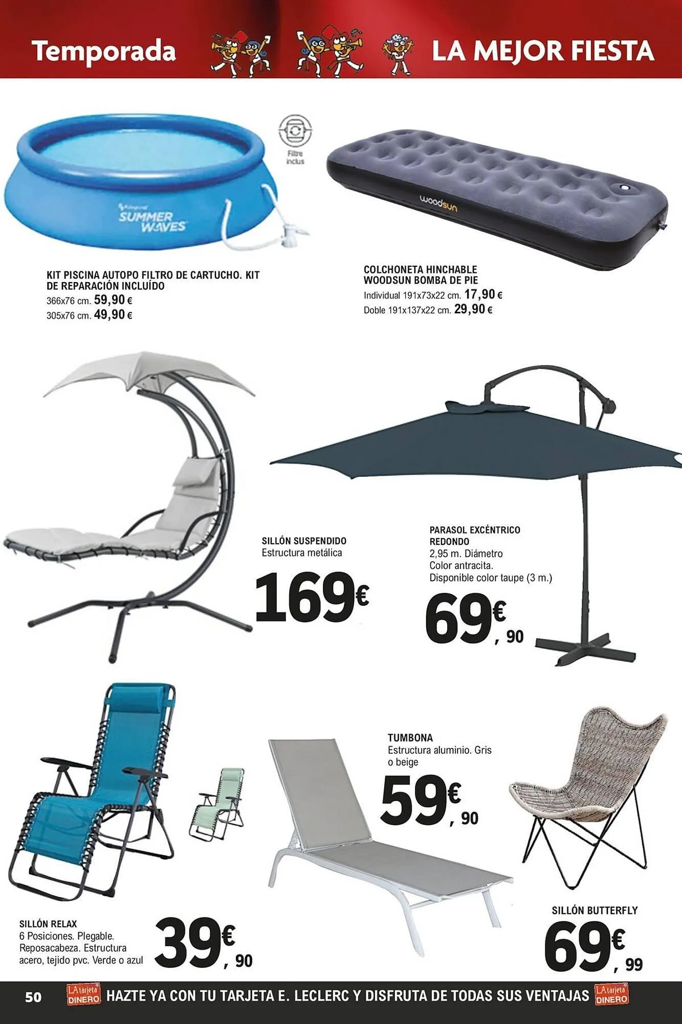 Catálogo de Folleto E.Leclerc 18 de junio al 12 de julio 2025 - Página 50