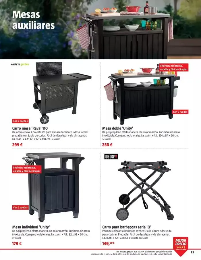 Catálogo de Barbacoas, cocinar al aire libre 8 de mayo al 6 de junio 2025 - Página 25