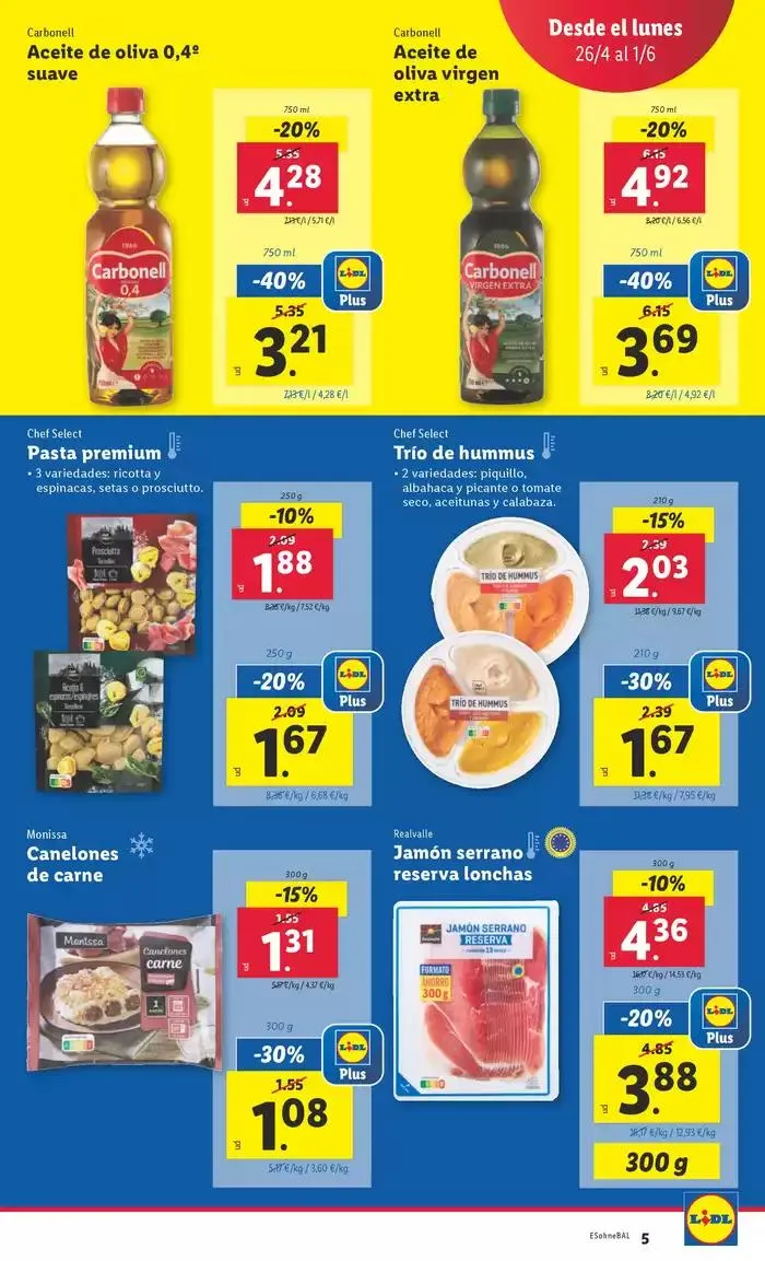 Catálogo de № 1 PRECIO - Ofertas válidas del 26/05 al 01/06 26 de mayo al 1 de junio 2025 - Página 5