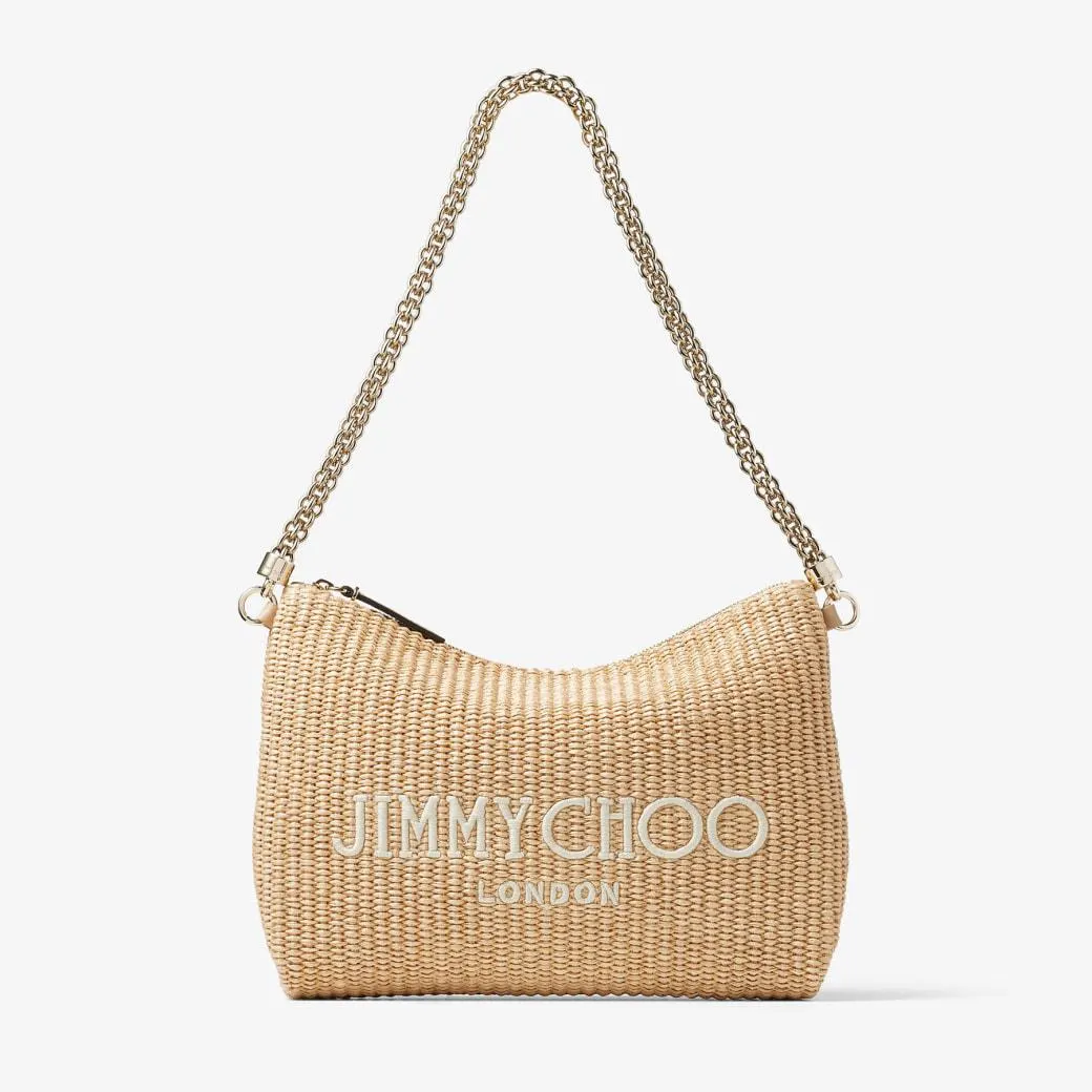 Natural Raffia Shoulder Bag