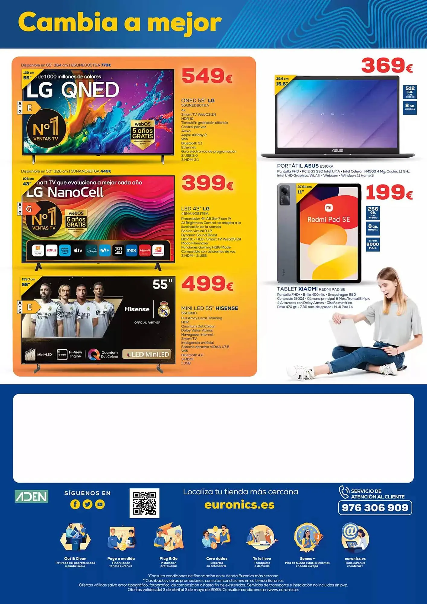 Catálogo de Folleto Euronics 10 de abril al 3 de mayo 2025 - Página 4