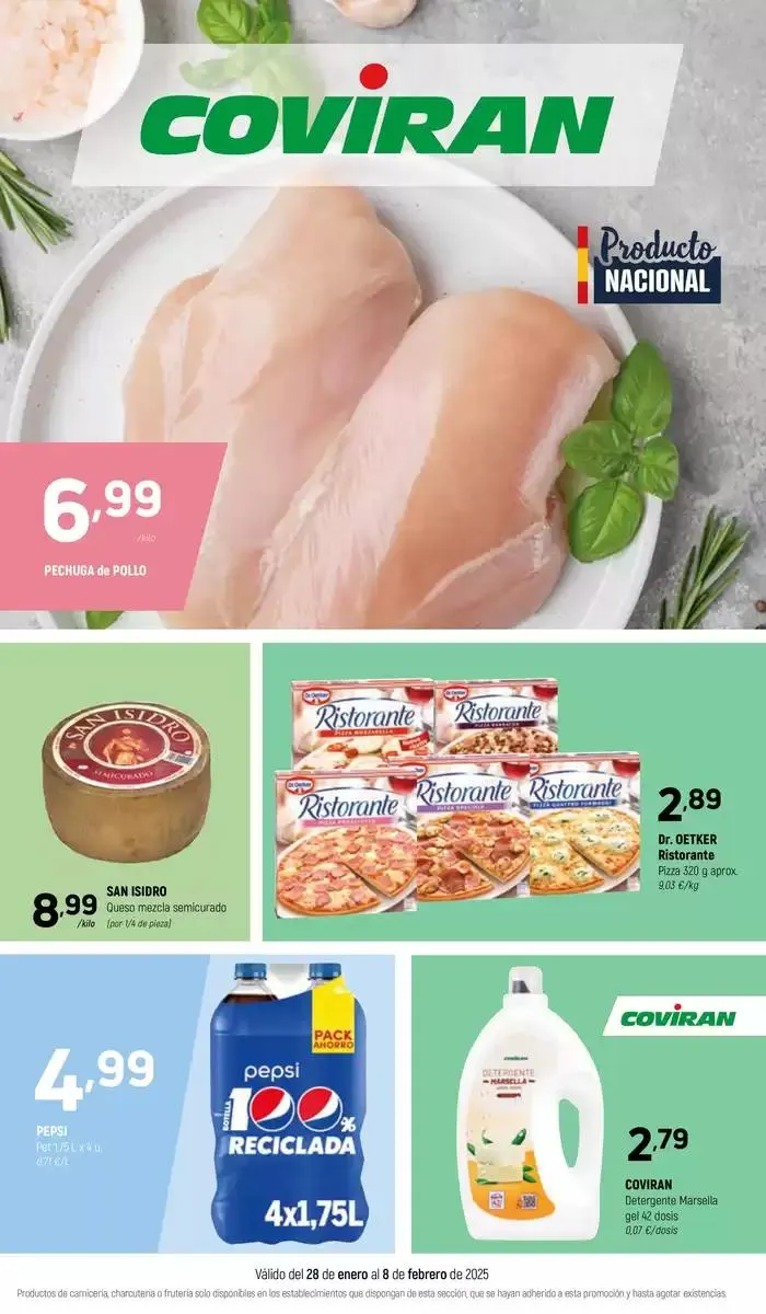 Catálogo de Ofertas Coviran 28 de enero al 8 de febrero 2025 - Página 1