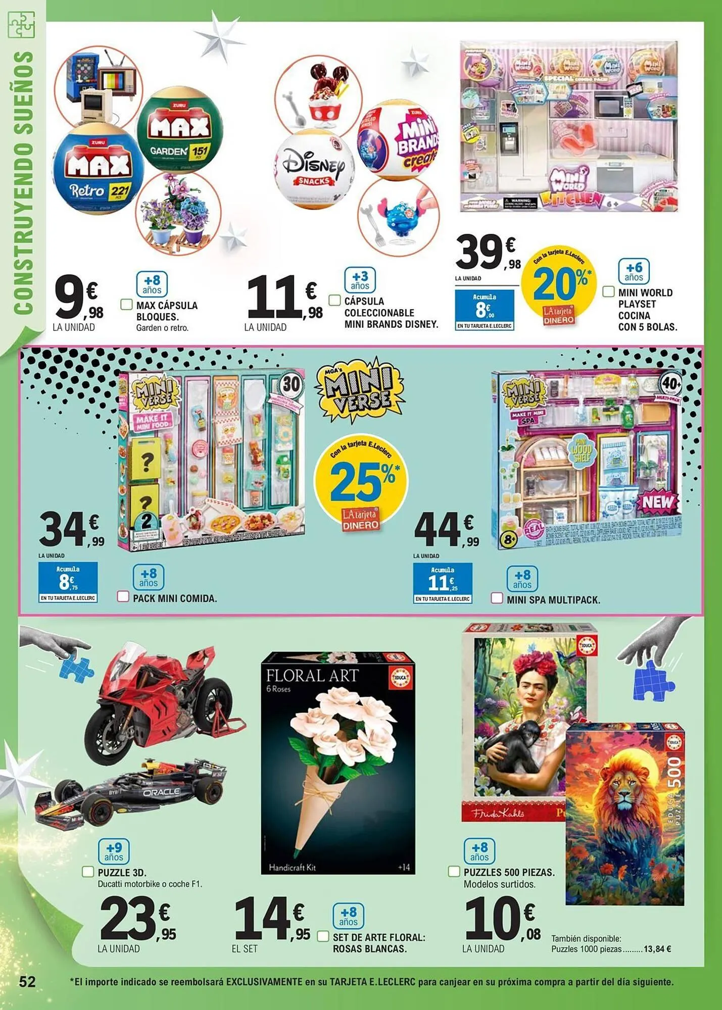 Catálogo de Catálogo E.Leclerc 4 de noviembre al 24 de diciembre 2025 - Página 52