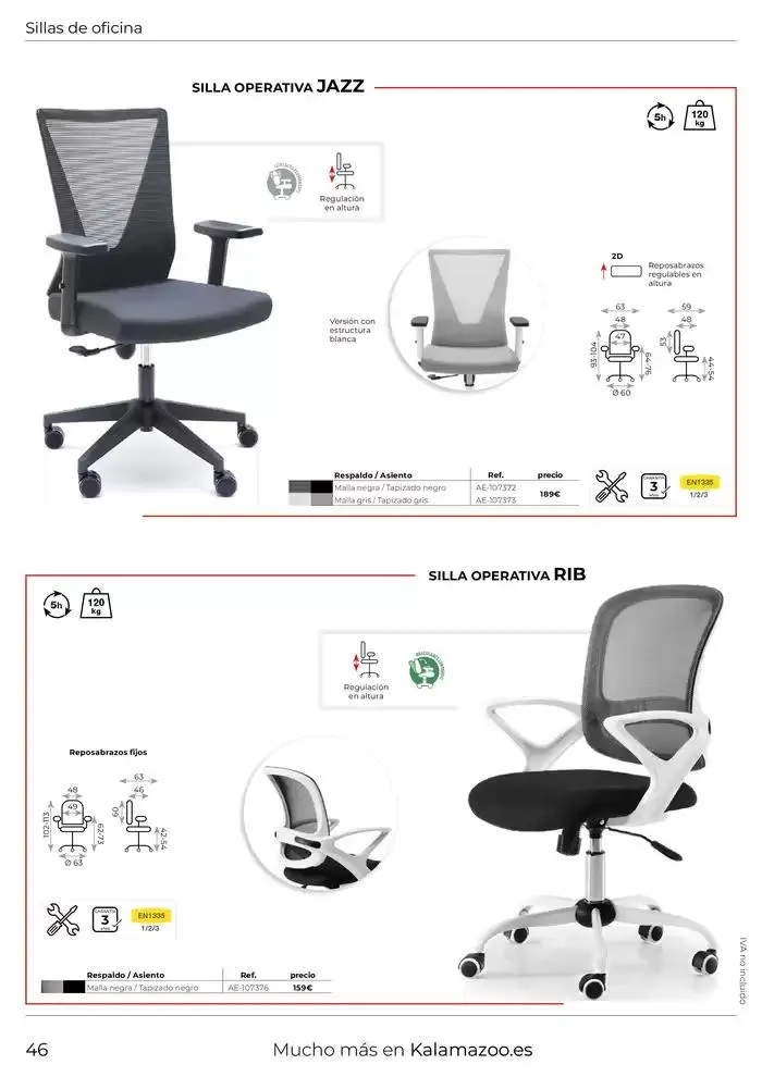 Catálogo de Mobiliario de Oficina 27 de marzo al 31 de diciembre 2025 - Página 46