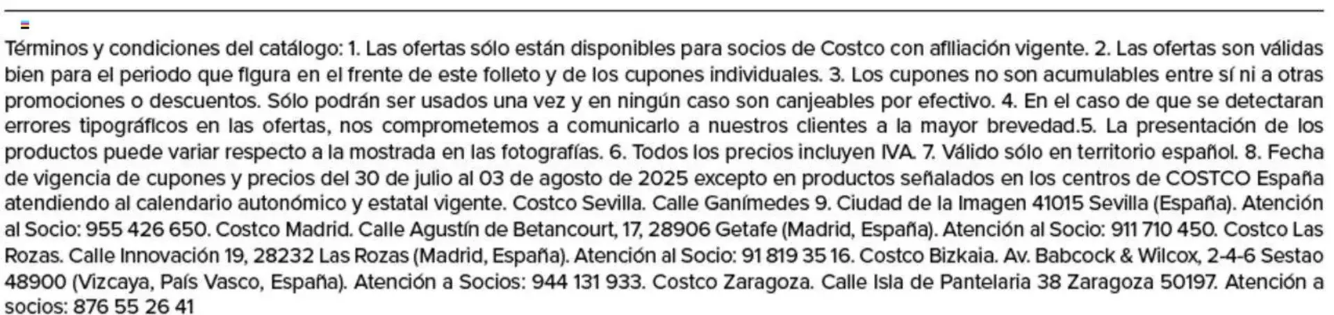Catálogo de Folleto Costco 30 de julio al 3 de agosto 2025 - Página 7
