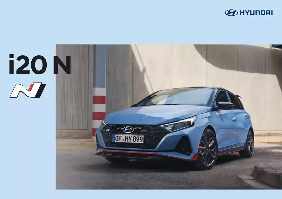 Catálogo de Hyundai - i20 N 23 de enero al 23 de enero 2026 - Página 1