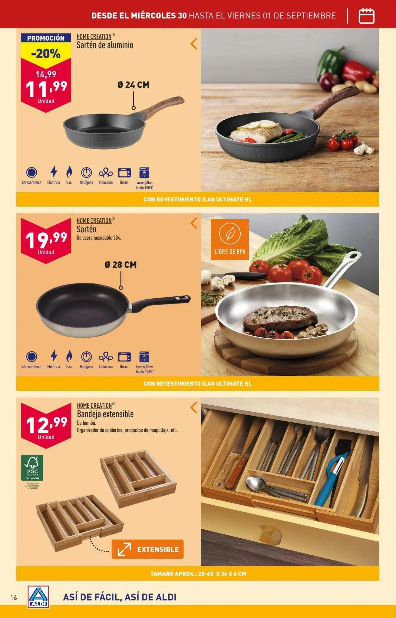 Catálogo de ALDI Folleto 28 de agosto al 3 de septiembre 2023 - Página 16