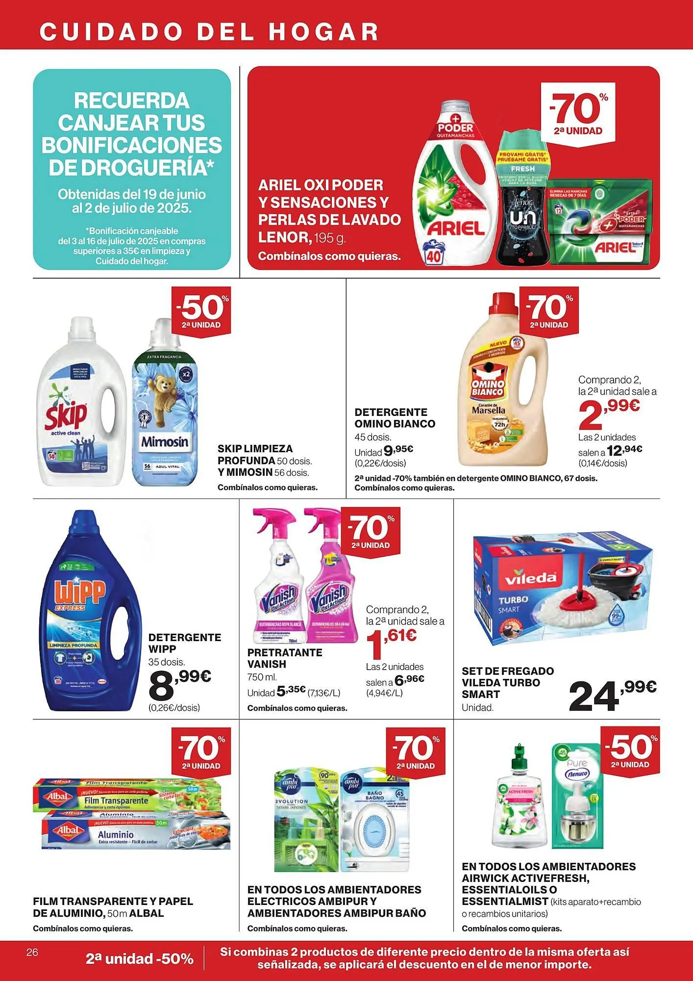 Catálogo de Folleto Supercor 3 de julio al 16 de julio 2025 - Página 26