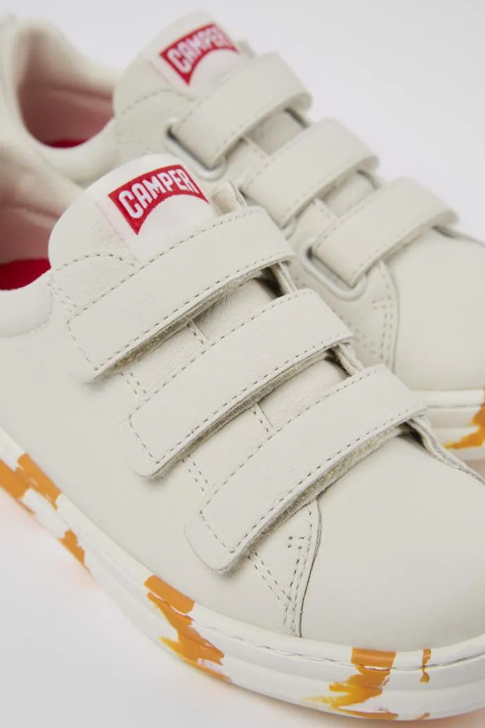 Runner Sneaker de piel blanca