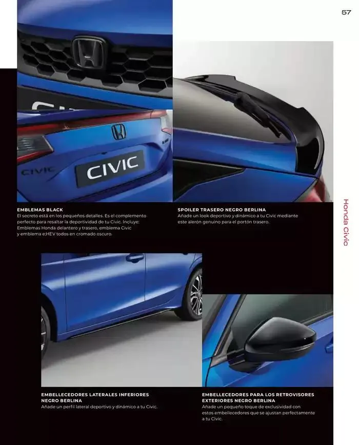 Catálogo de Honda Civic-Hybrid 30 de agosto al 30 de junio 2025 - Página 57