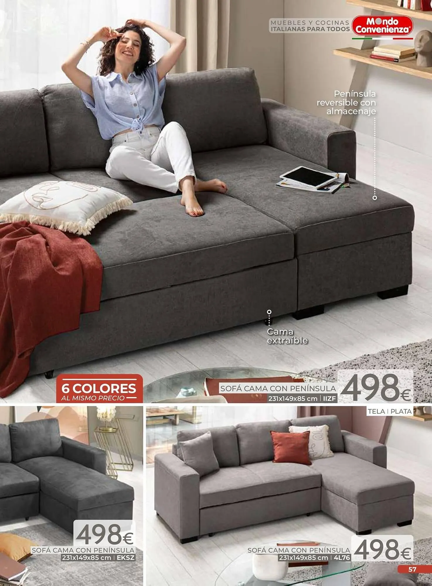 Catálogo de Catálogo Mondo Convenienza 2 de octubre al 28 de febrero 2026 - Página 59