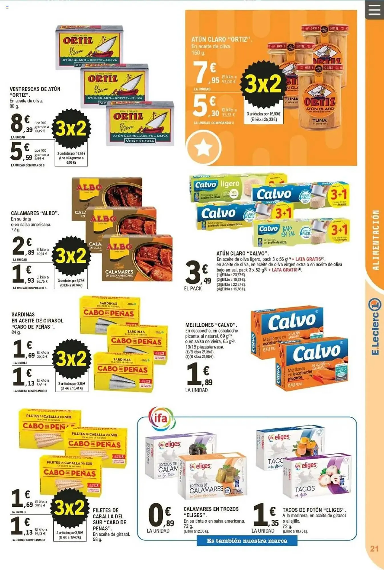Catálogo de Catálogo E.Leclerc 22 de octubre al 2 de noviembre 2025 - Página 21