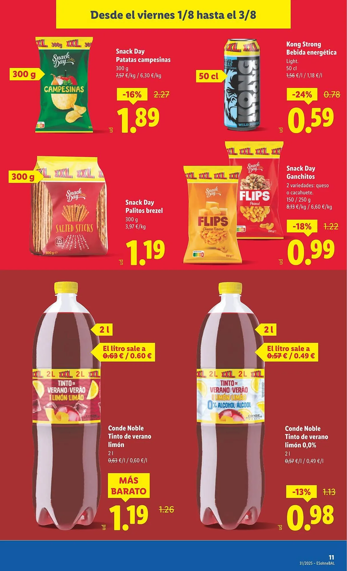 Catálogo de Folleto Lidl 28 de julio al 3 de agosto 2025 - Página 15