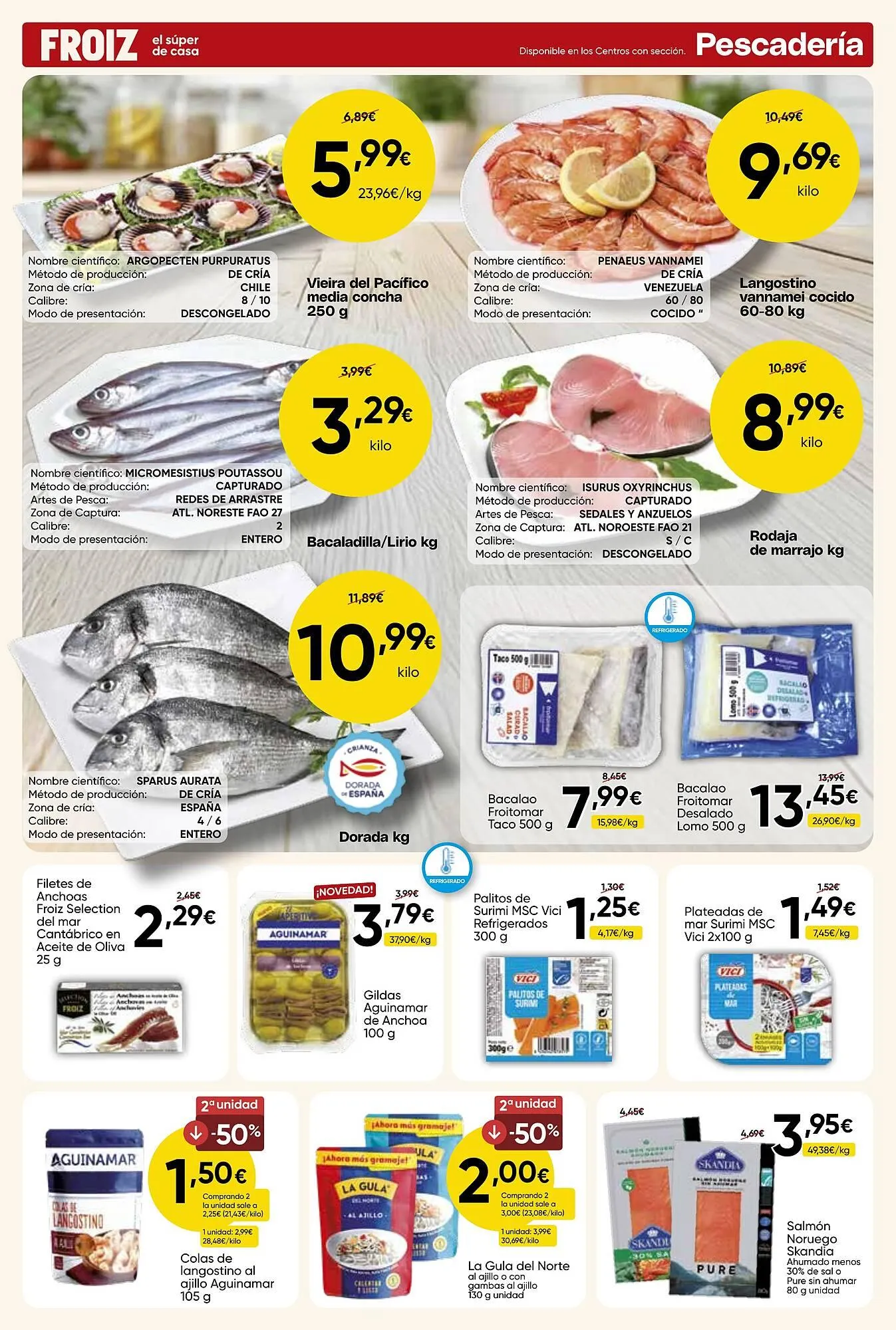 Catálogo de Folleto FROIZ 9 de abril al 27 de abril 2026 - Página 5