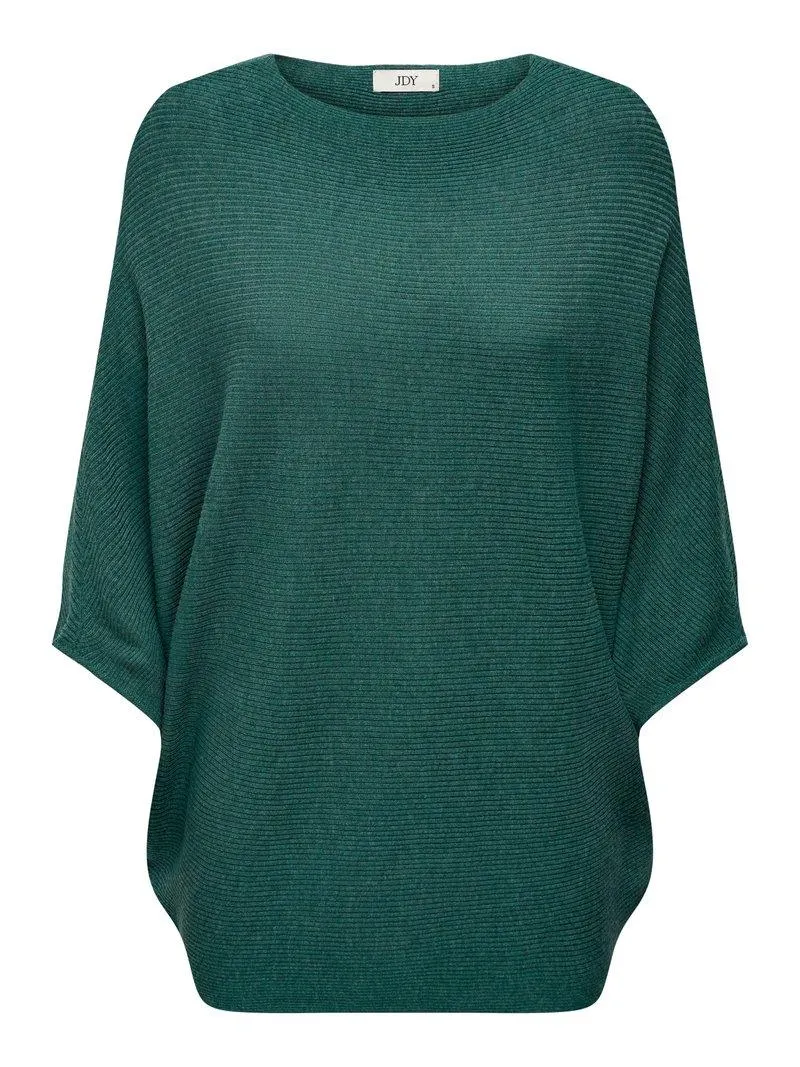 JDYNEW BEHAVE BATSLEEVE - Jersey de punto - petrol