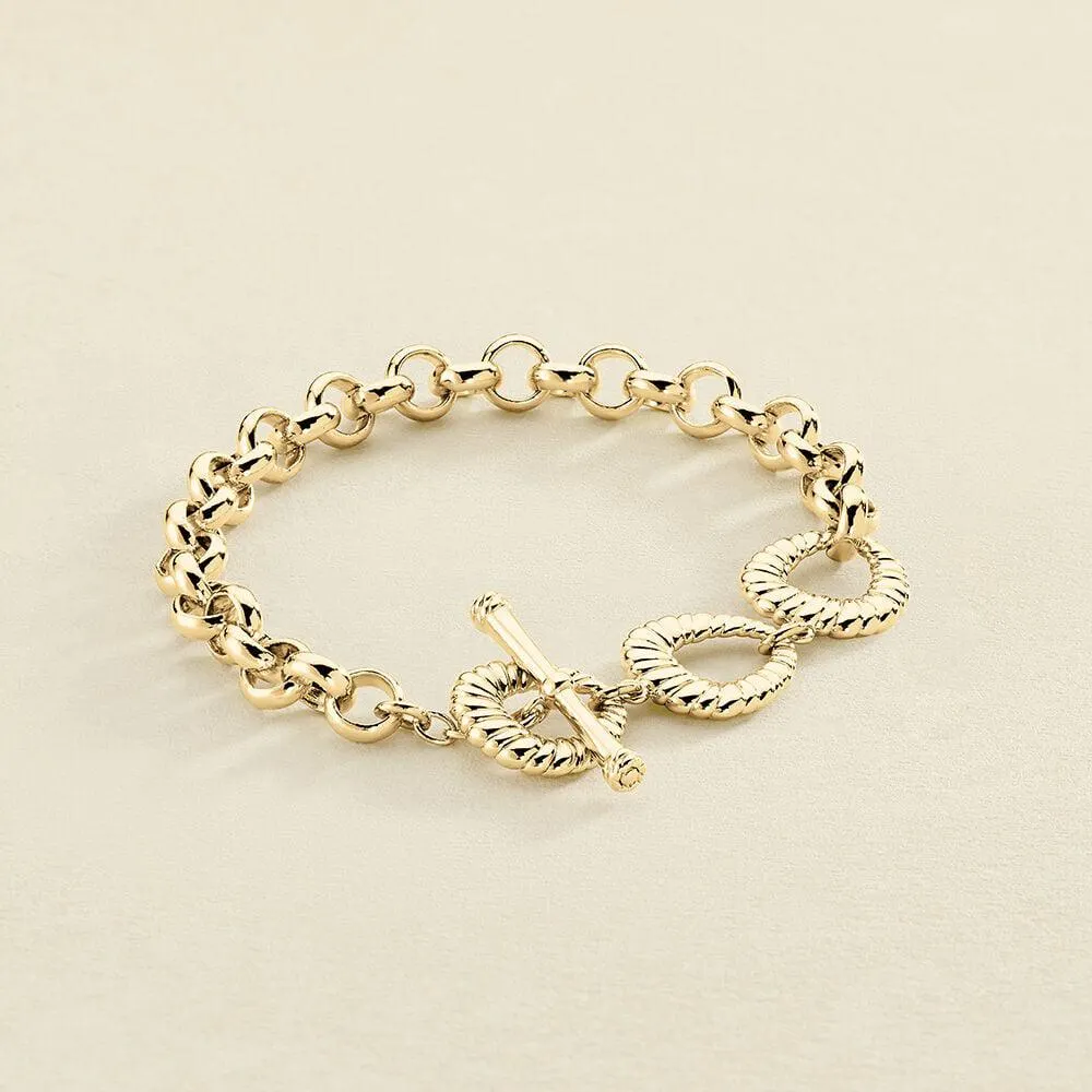 Pulsera de cadena TWIGGY - Dorado