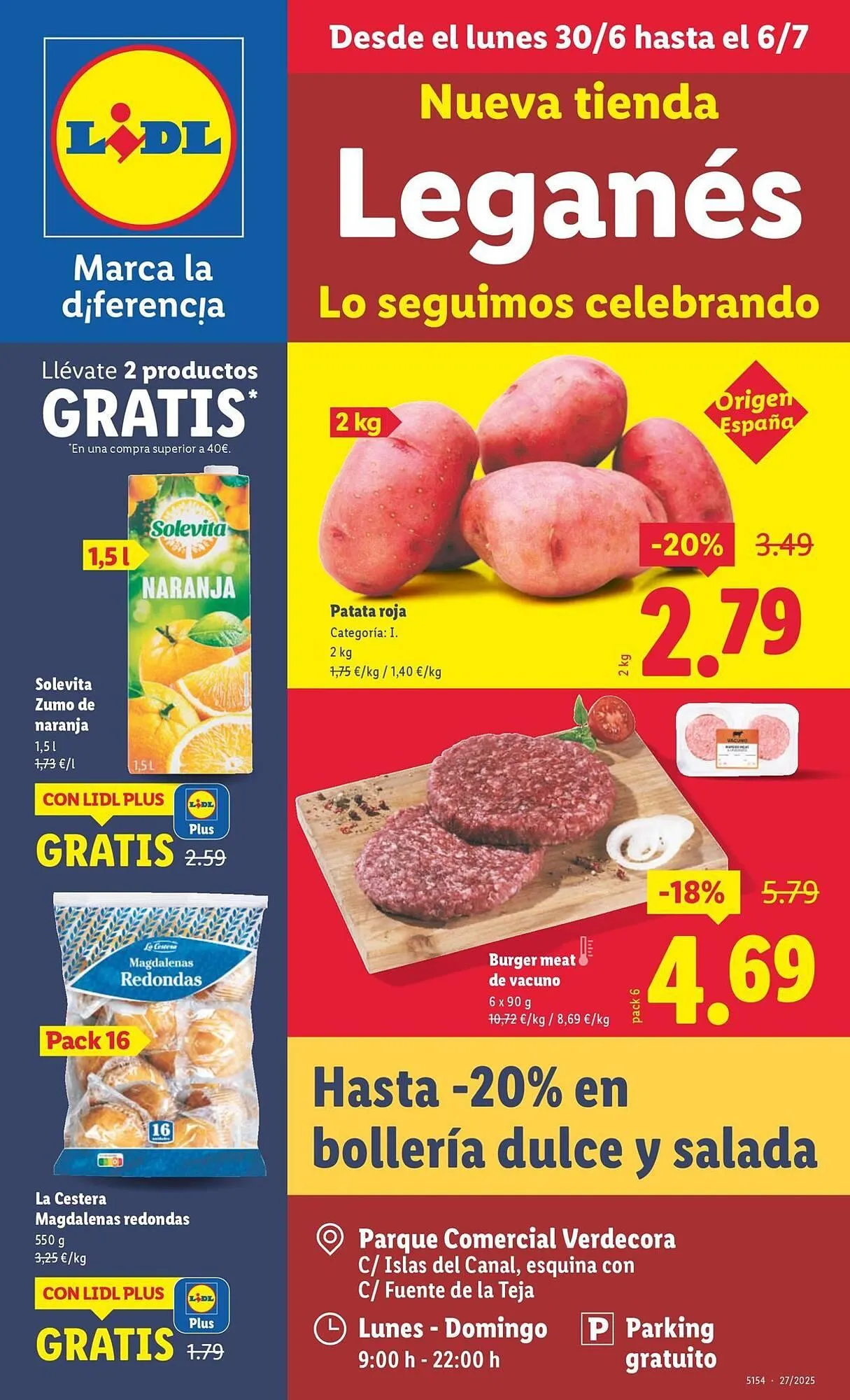 Catálogo de Folleto Lidl 30 de junio al 6 de julio 2025 - Página 1