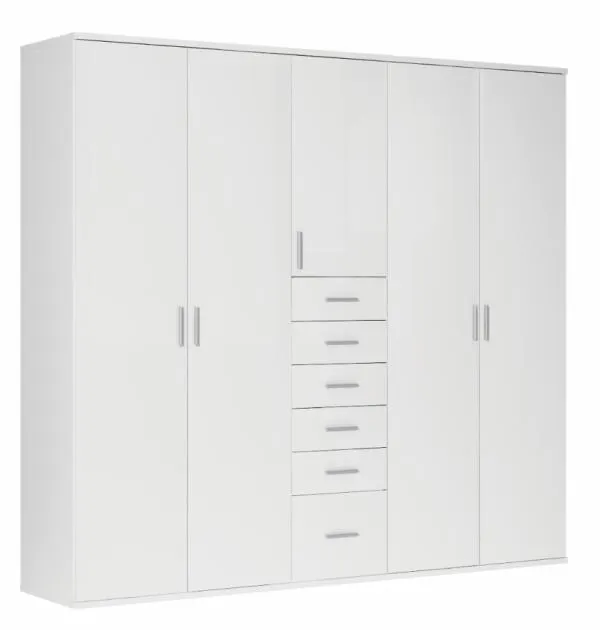 Armario 5 Puertas y 6 Cajones