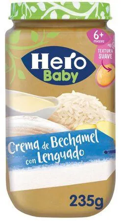 Tarro Hero baby lenguado bechamel desde 8meses 235g