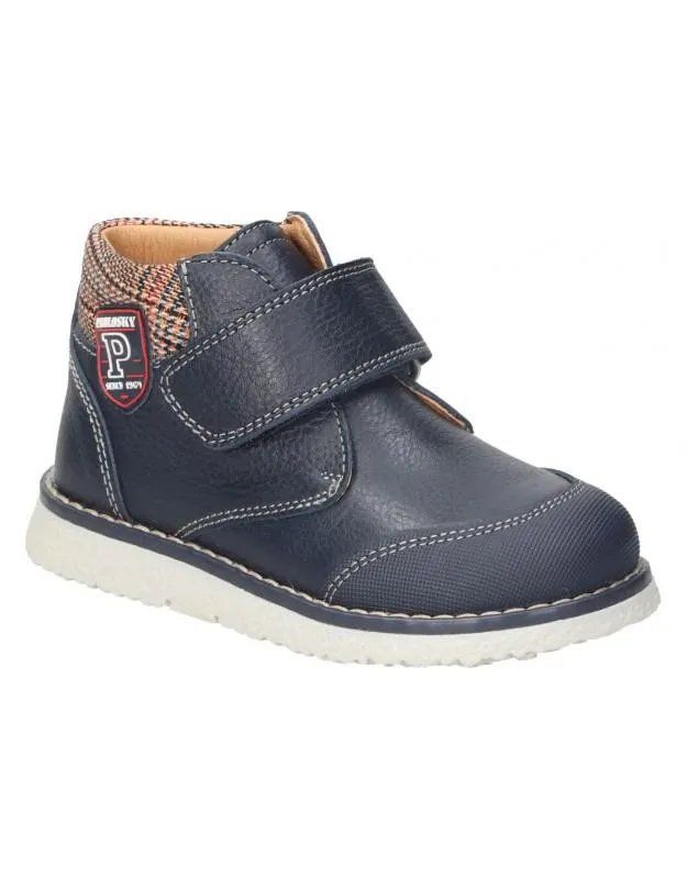 Botas color azul de casual pablosky 004523