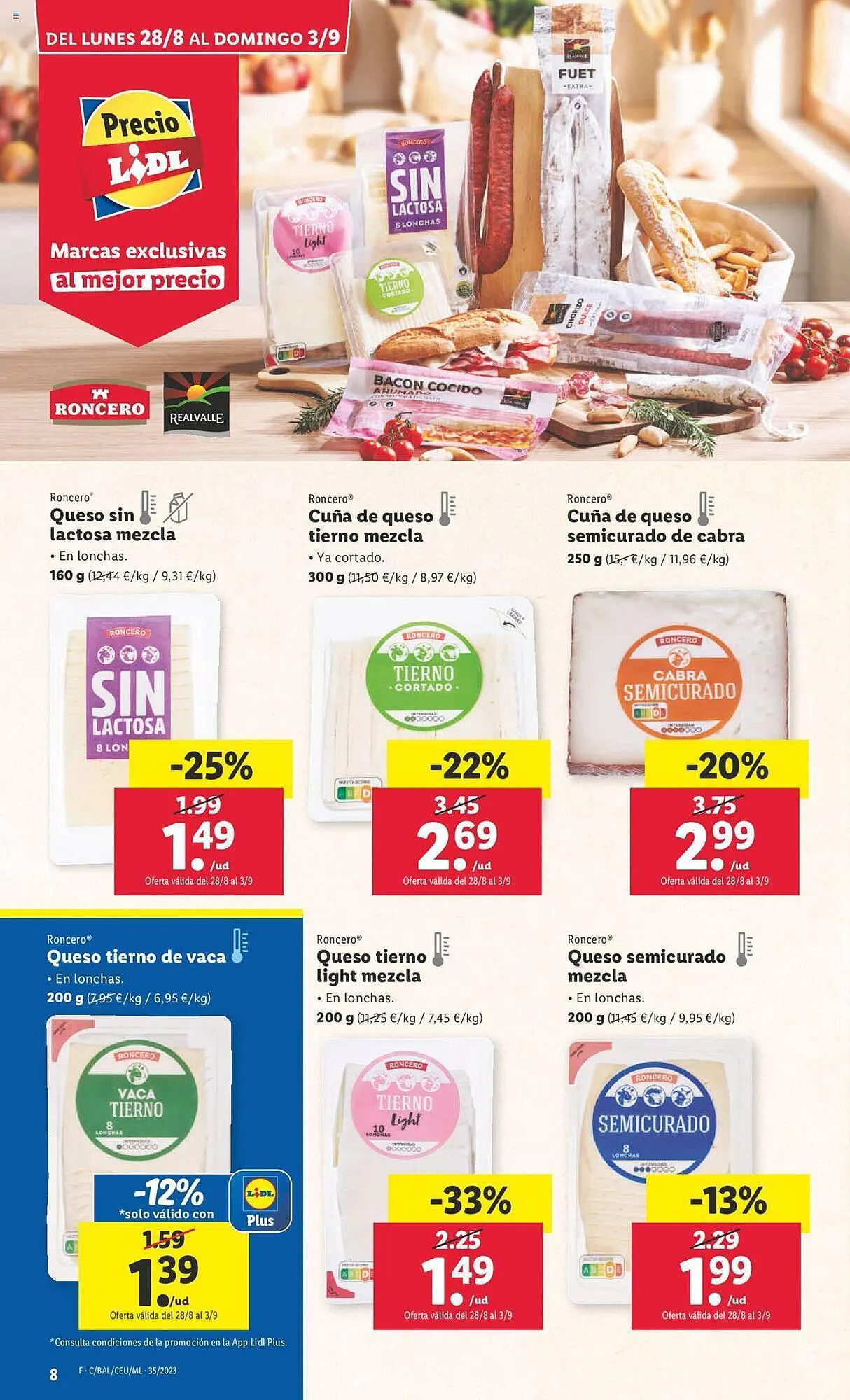 Catálogo de Folleto Lidl 28 de agosto al 3 de septiembre 2023 - Página 8