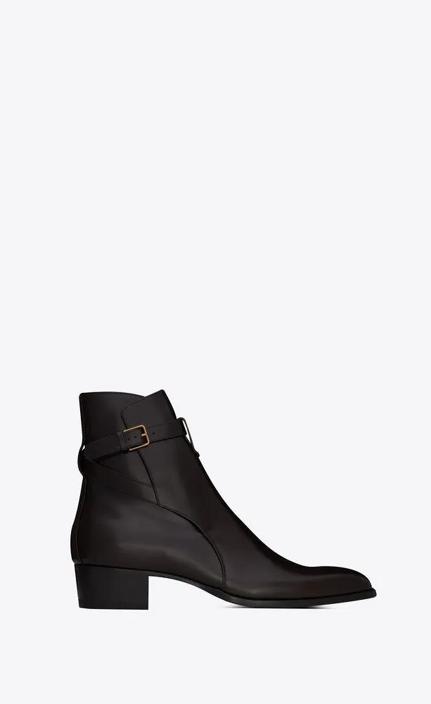 botas jodhpur wyatt de piel lisa