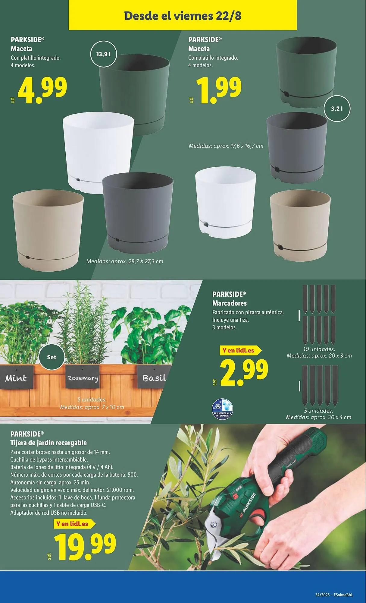 Catálogo de Folleto Lidl 18 de agosto al 24 de agosto 2025 - Página 17