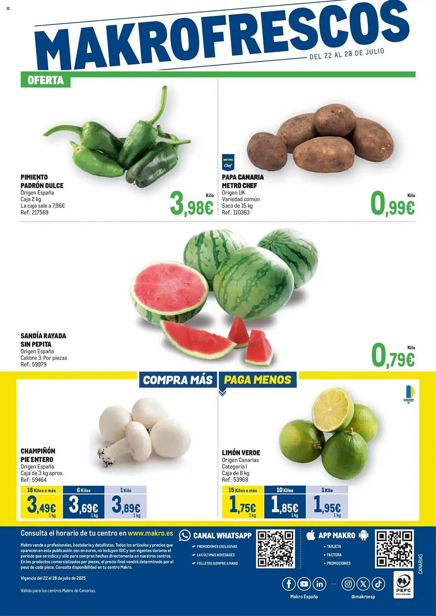 Catálogo de Folleto Makro 22 de julio al 28 de julio 2025 - Página 2