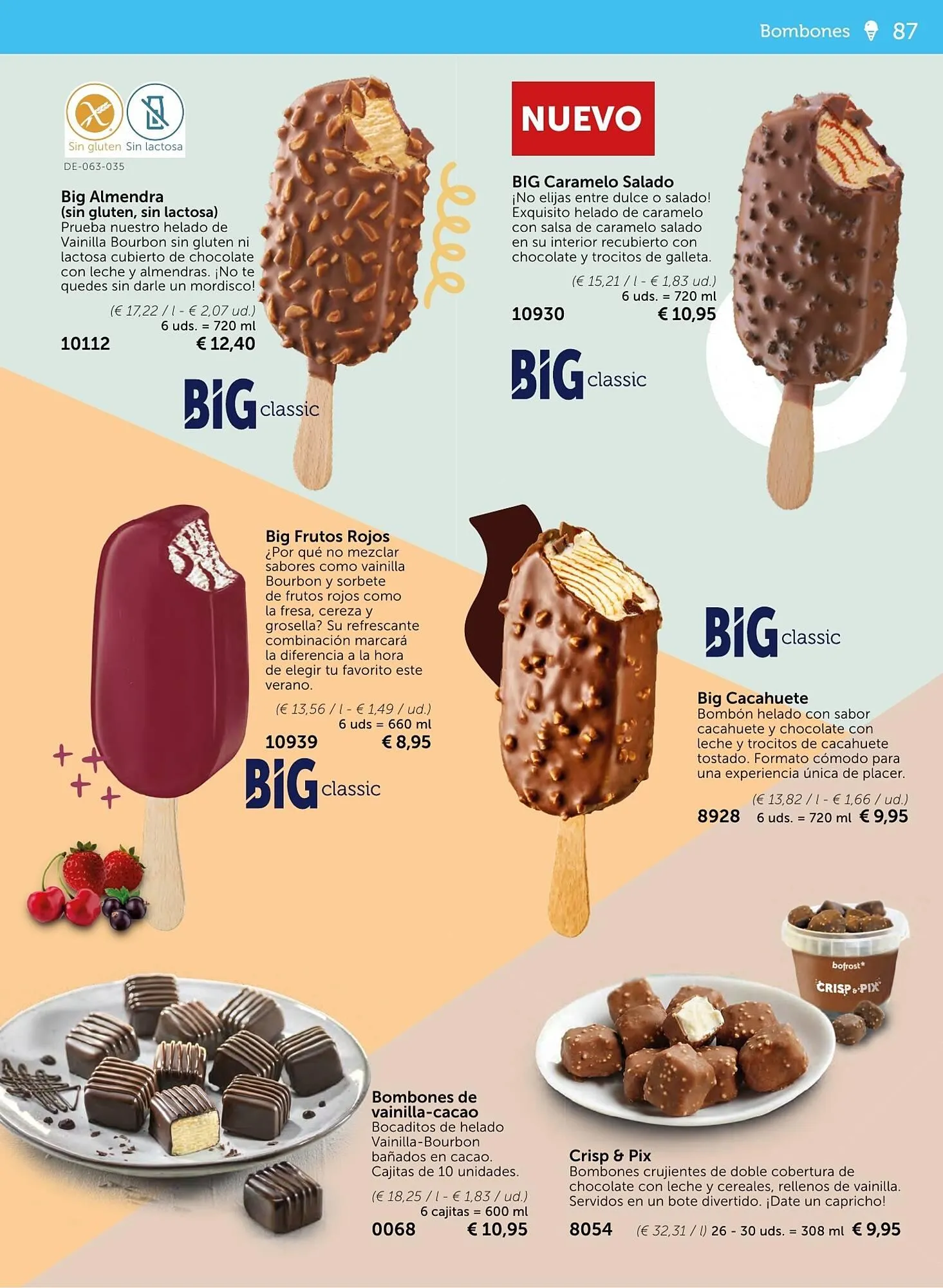 Catálogo de Folleto Bofrost 13 de septiembre al 31 de diciembre 2024 - Página 87