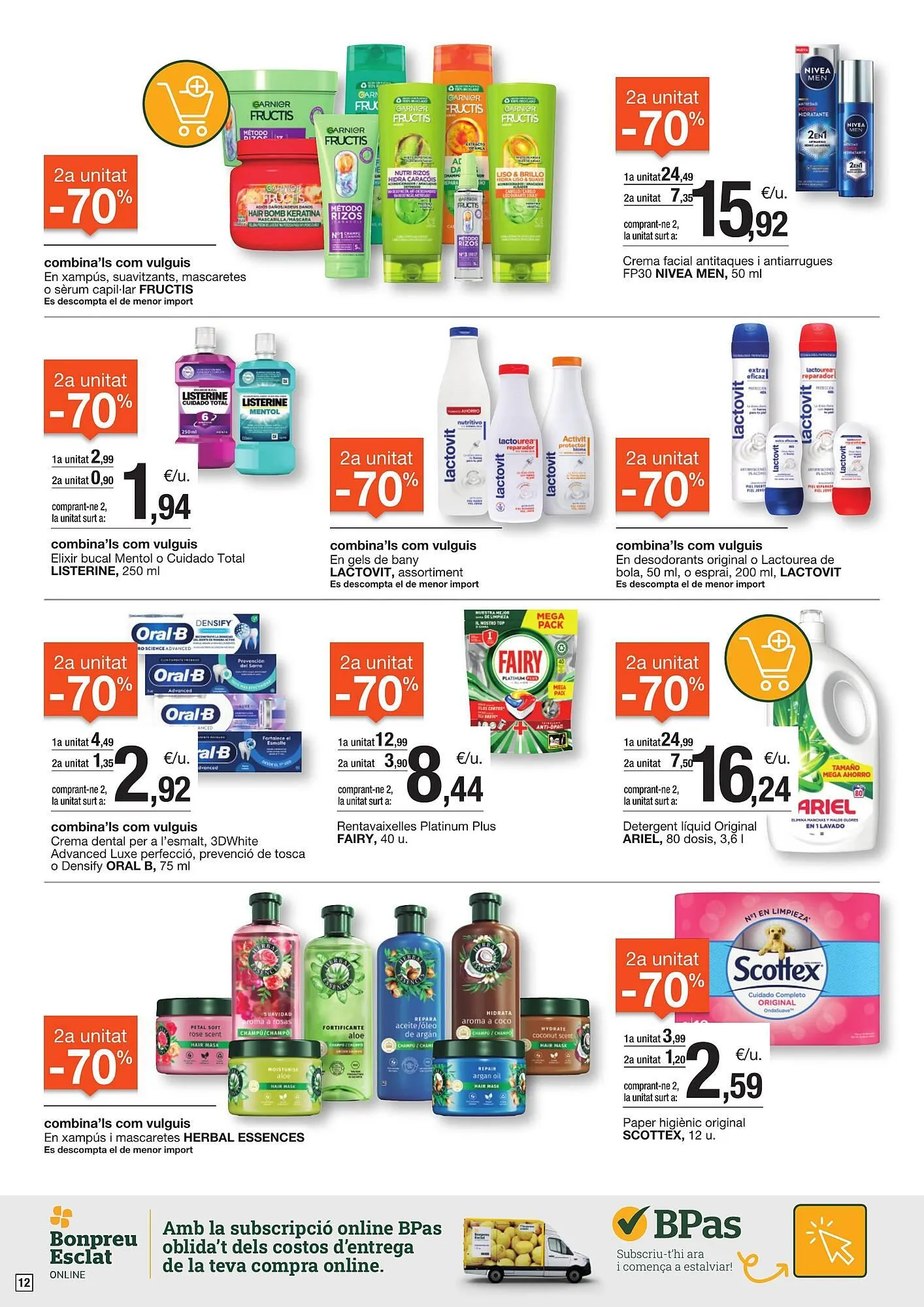 Catálogo de Folleto BonpreuEsclat 15 de julio al 28 de julio 2025 - Página 12