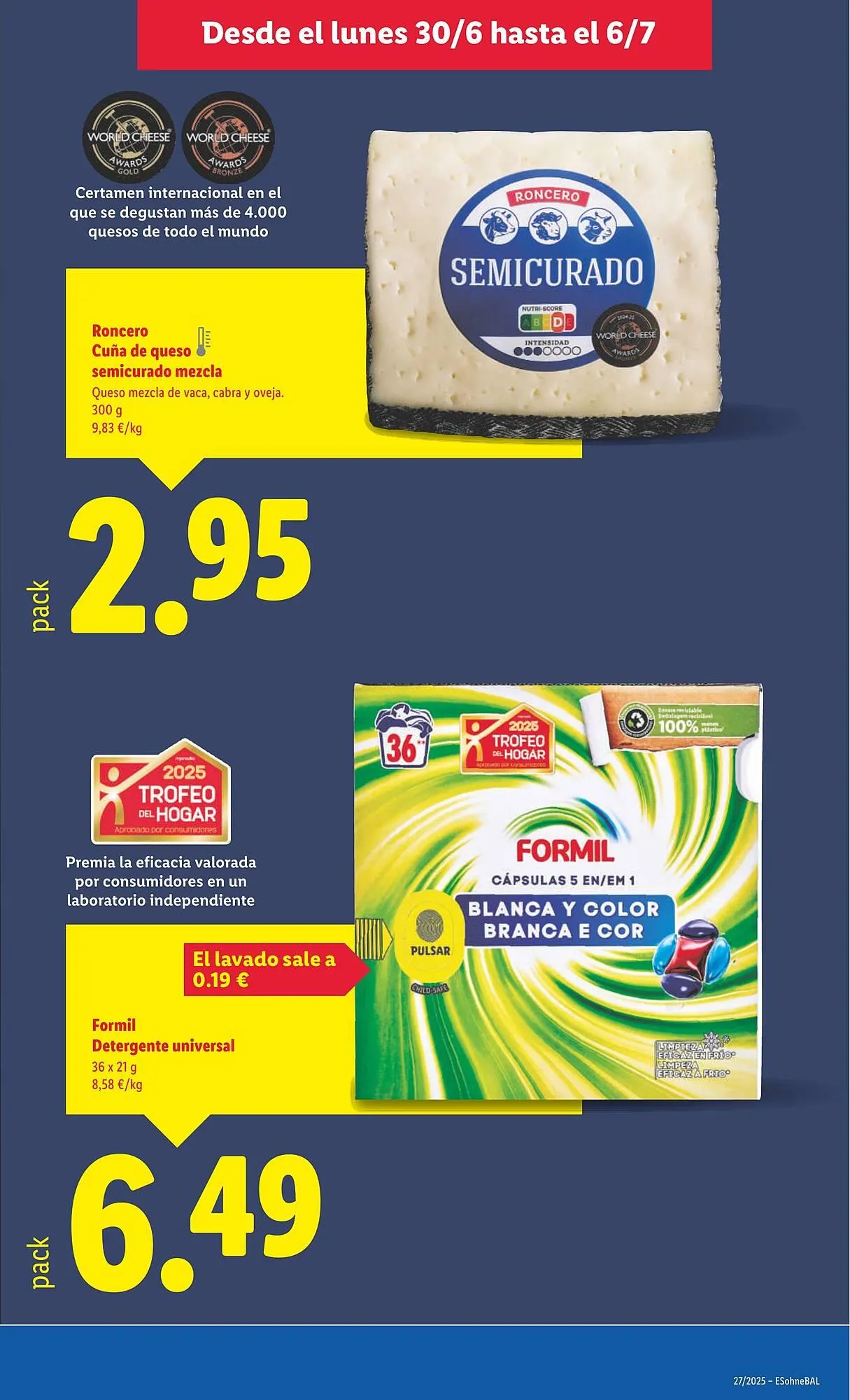 Catálogo de Folleto Lidl 30 de junio al 6 de julio 2025 - Página 19
