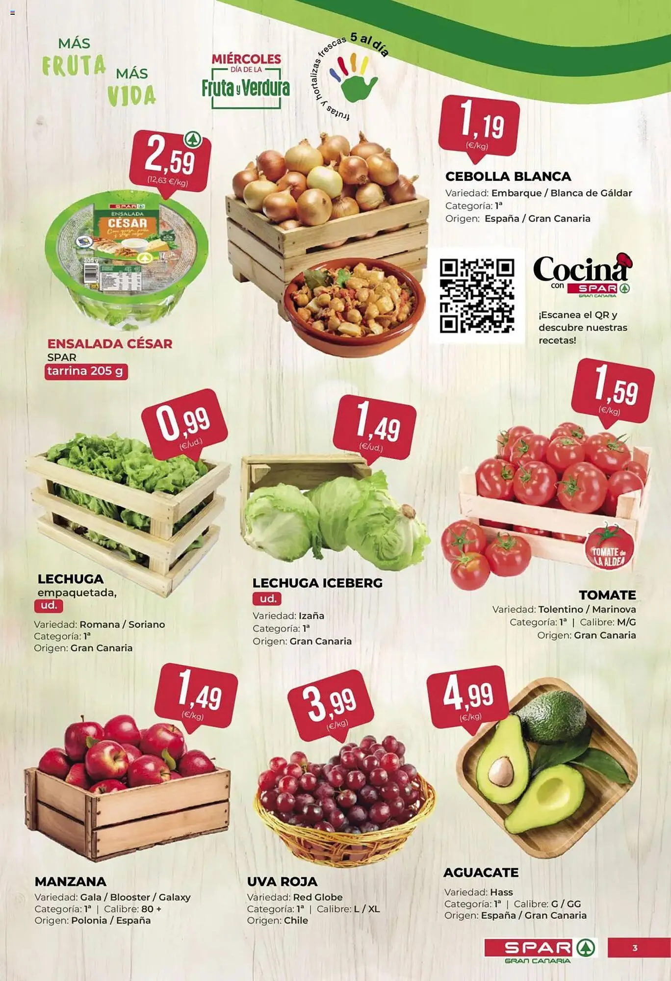 Catálogo de Folleto SPAR Gran Canaria 21 de marzo al 3 de abril 2025 - Página 3