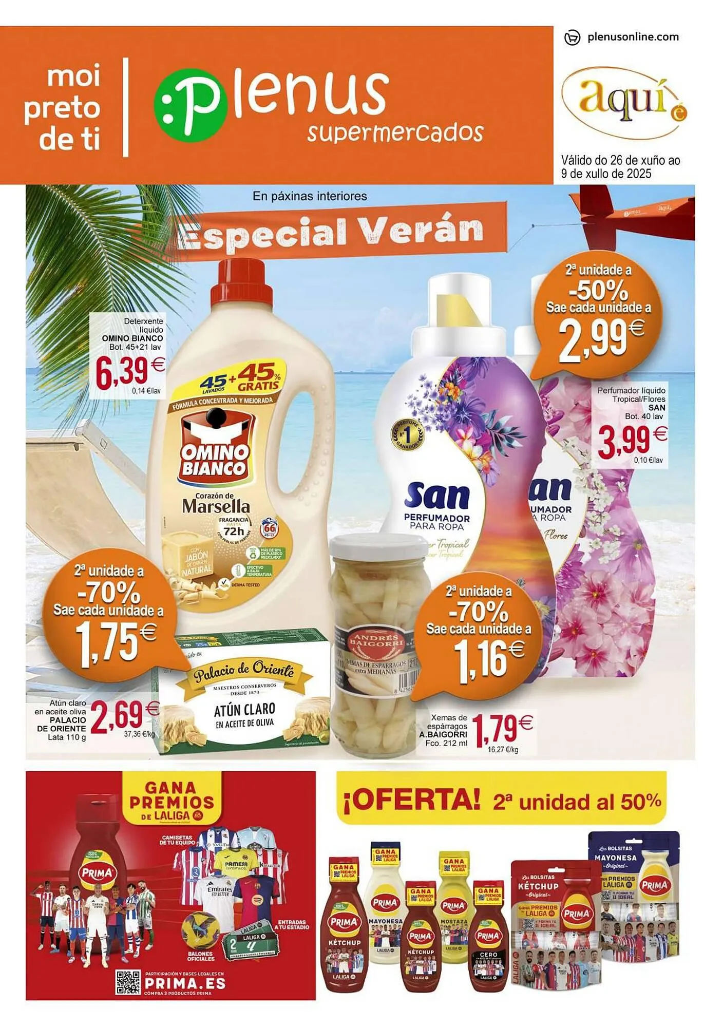 Catálogo de Folleto Plenus Supermercados 26 de junio al 9 de julio 2025 - Página 1