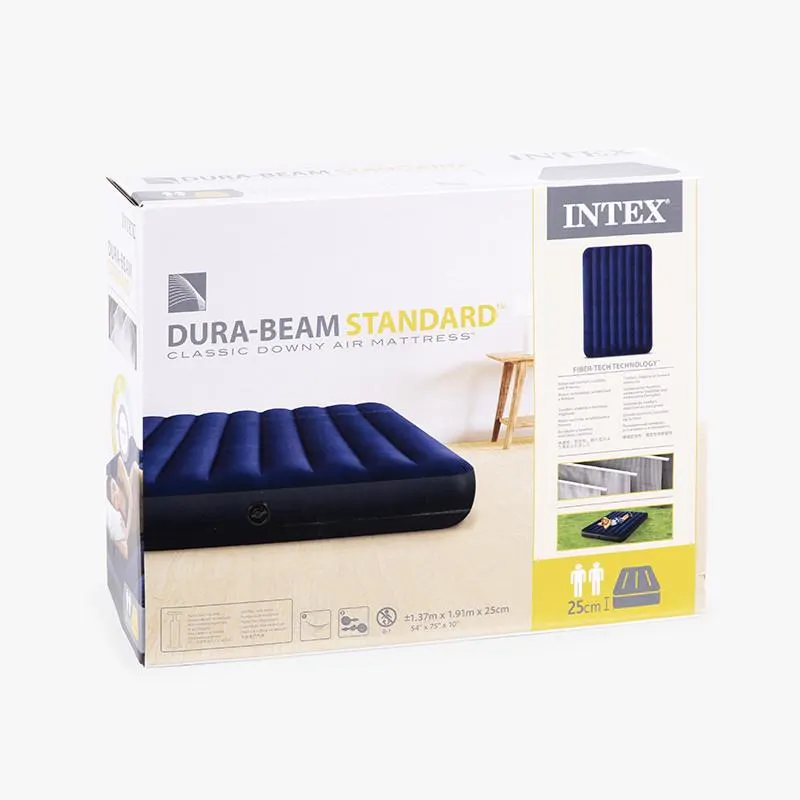 INTEX COLCHÓN HINCHABLE DOBLE 137X191X25CM