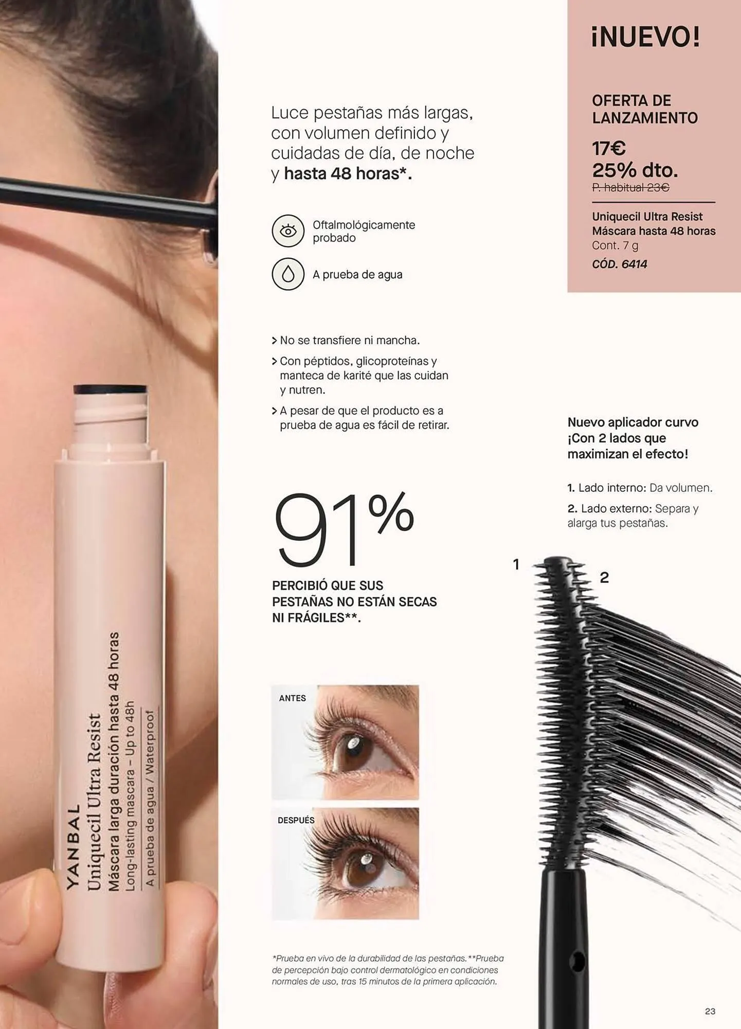 Catálogo de Folleto Yanbal 13 de octubre al 7 de noviembre 2025 - Página 23