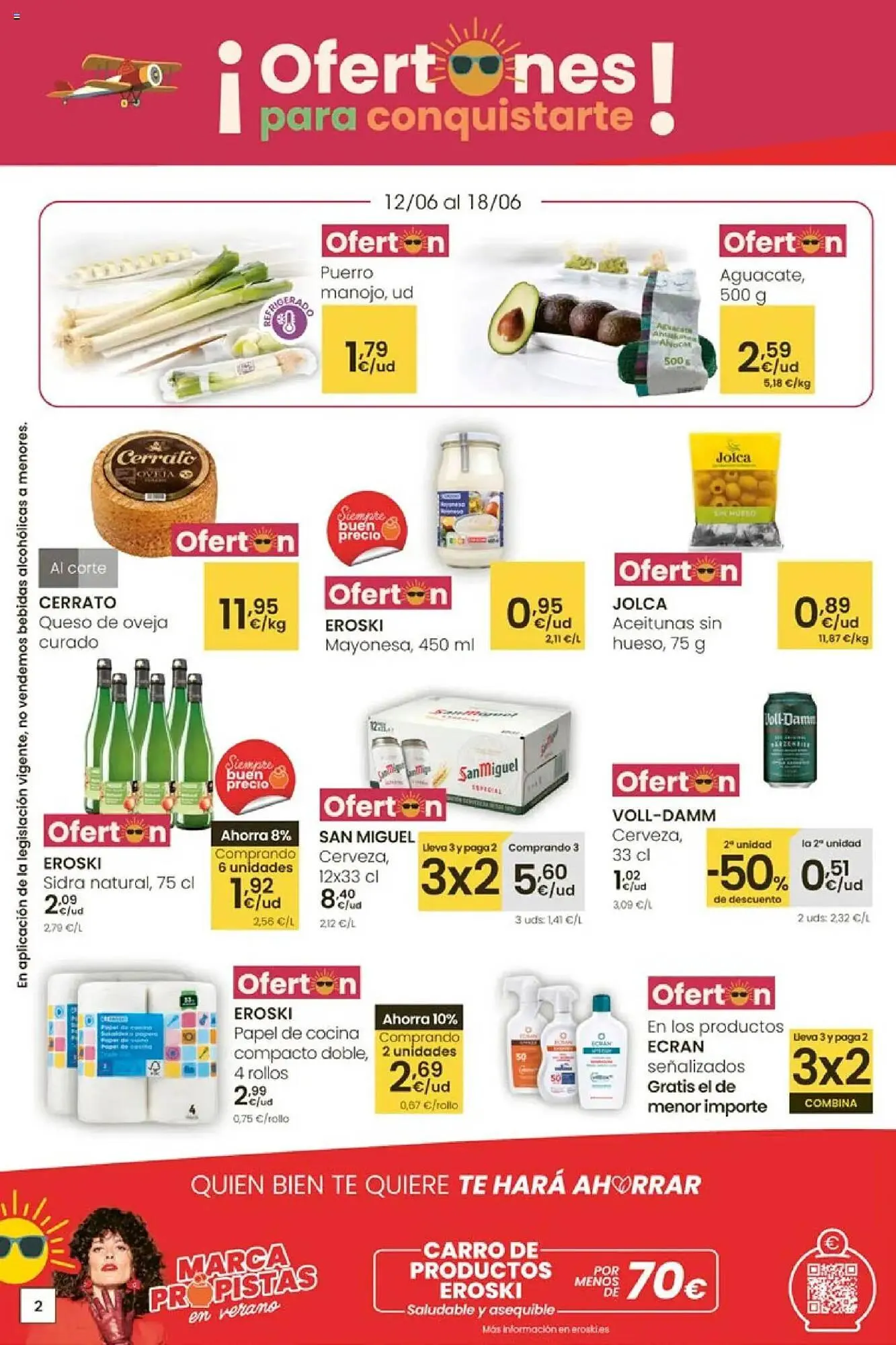 Catálogo de Folleto Eroski 12 de junio al 1 de julio 2025 - Página 2