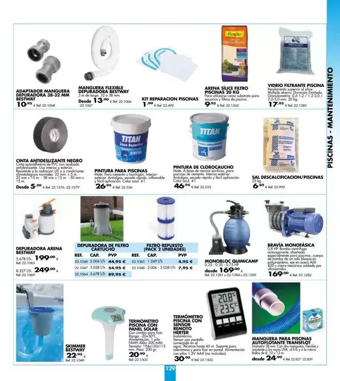 Catálogo de Jardín y Piscinas 2025 7 de abril al 24 de agosto 2025 - Página 129