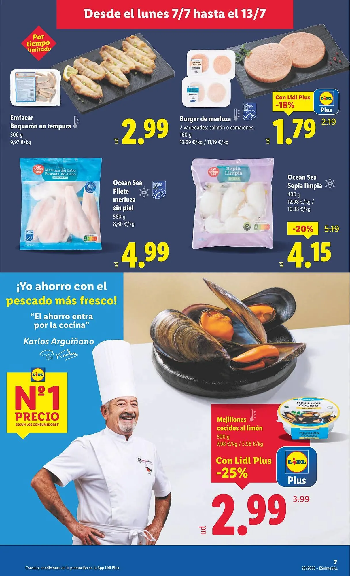 Catálogo de Folleto Lidl 7 de julio al 13 de julio 2025 - Página 7